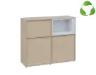 EFE D1241 P dolní modul, 2-dveřová/nika, 1000x1200x400, pravý, překližka bříza/upcyklovaný plast